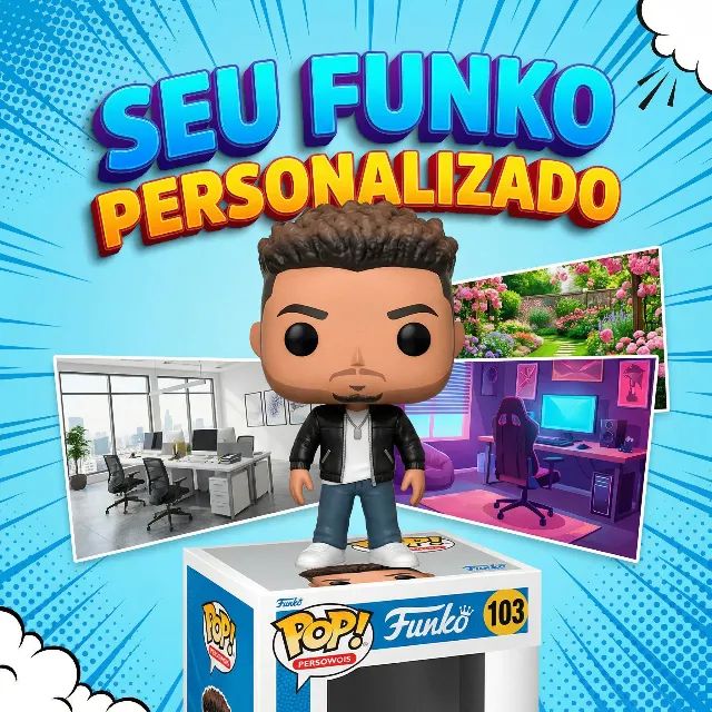 Miniaturas Funko POP ( sua profissão )