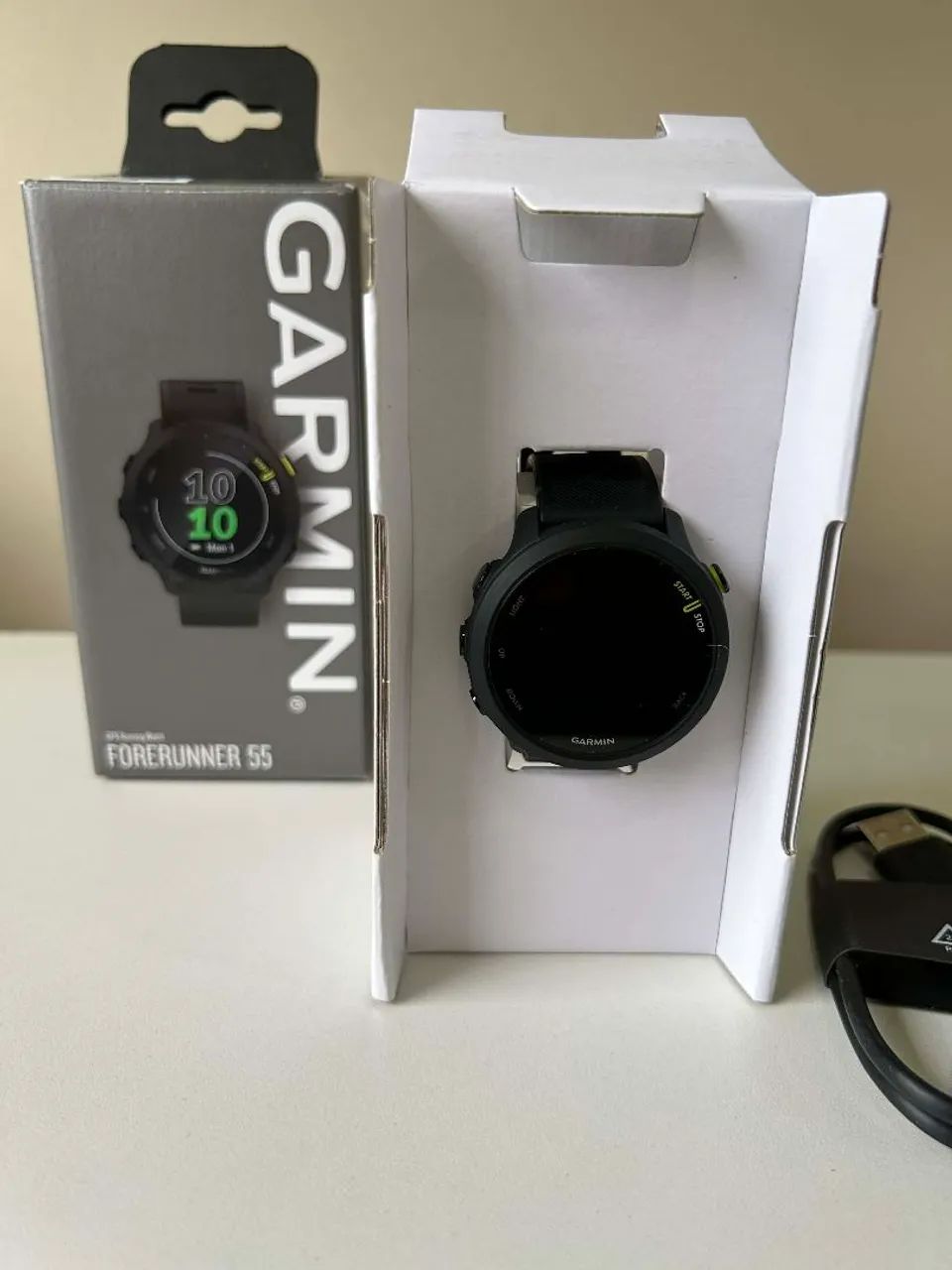 SMARTWATCH GARMIN FORERUNNER 55 ?CORRIDAS/ ATIVIDADES FÍSICAS 