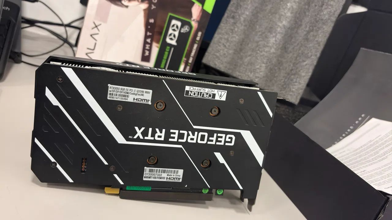 Placa de video RTX 3050 6GB NOVA - Foto 4