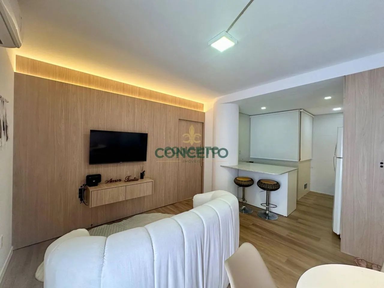Apartamento à venda mobiliado, com 2 quartos - Abraão, Florianópolis - Foto 4