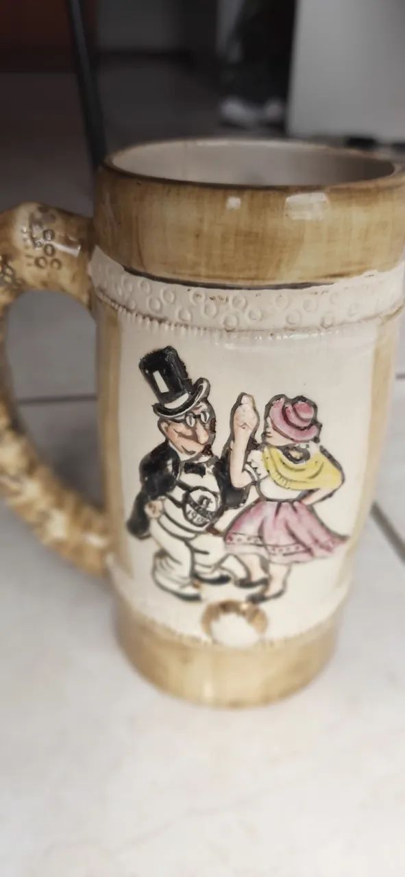 Caneca de Chopp antiga CA Ipiranga 1968 - Foto 2