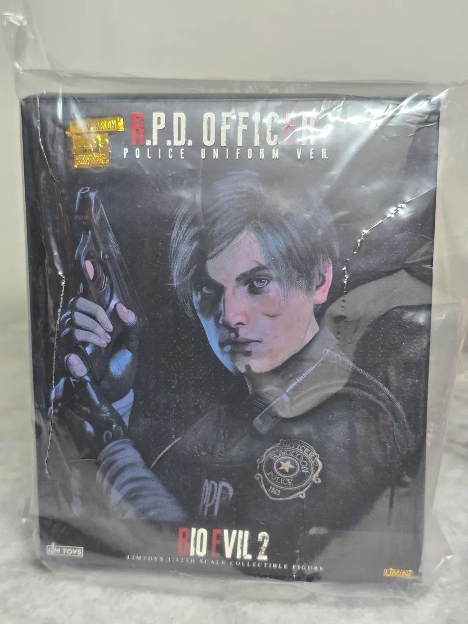 Resident Evil 2 Leon LIM Toys 1/12 novo