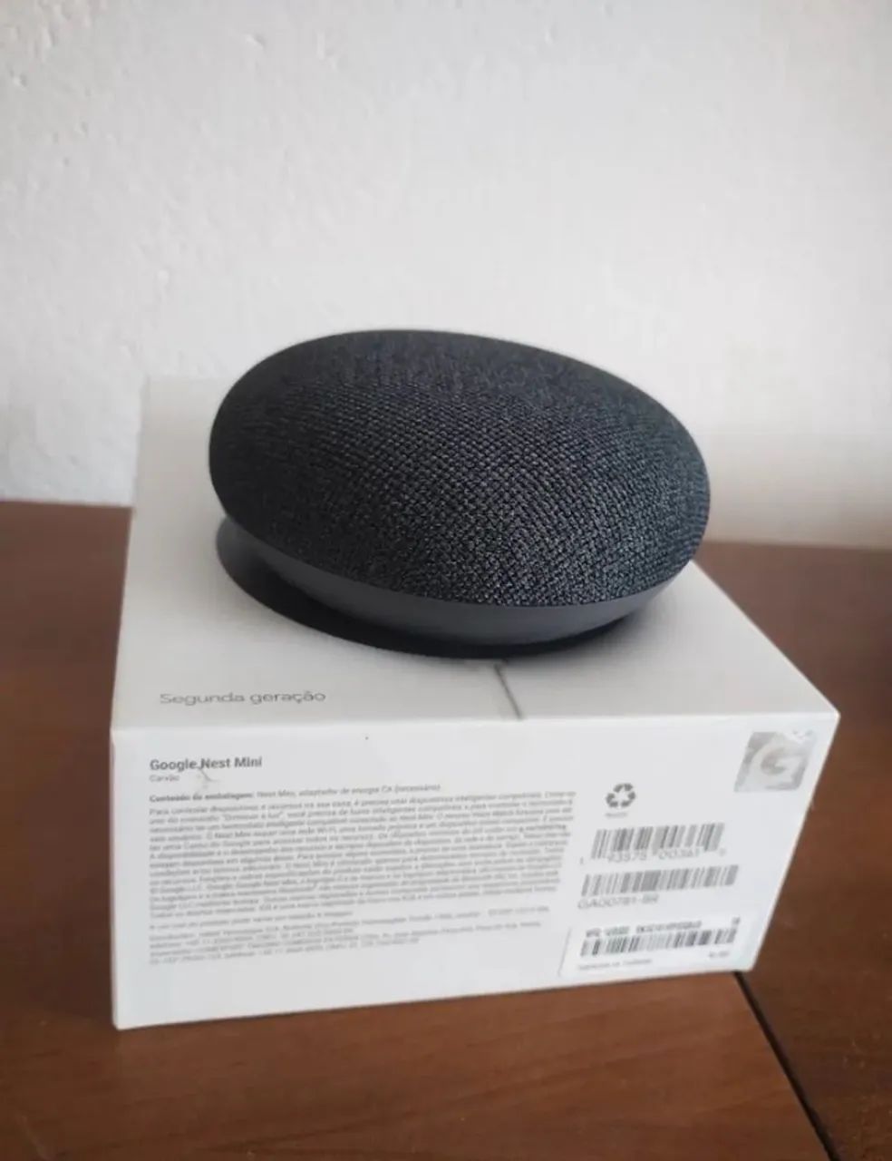 Caixa de som inteligente Google Nest 2 geração  - Foto 2