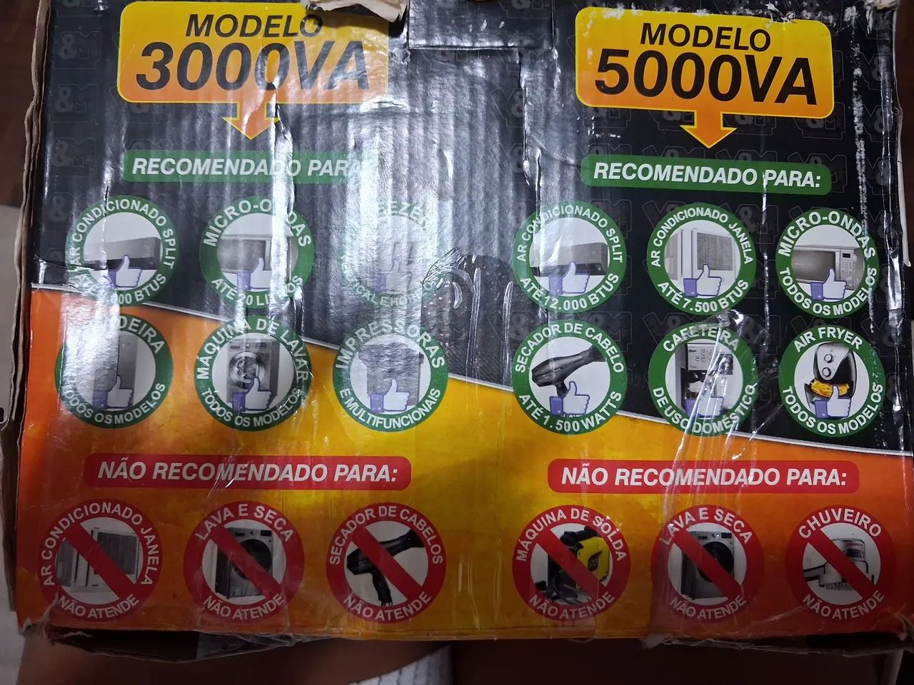 Transformador fioluz 5000VA 