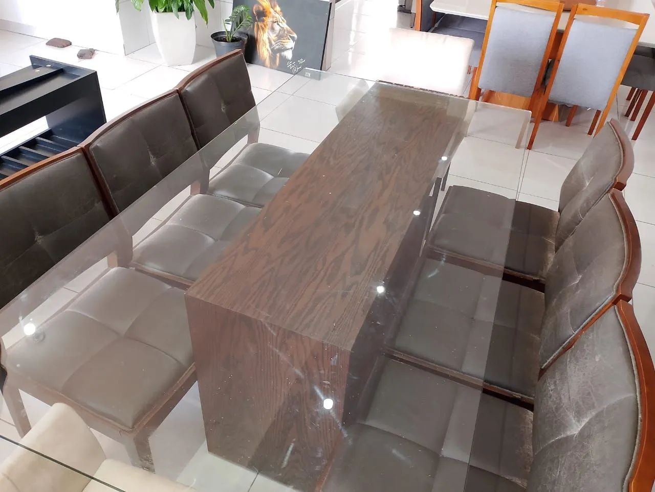 Mesa Madeira Maciça - Foto 4