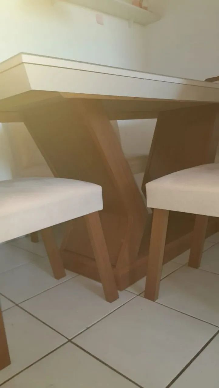 Mesa 6 lugares! Nova!  Nunca usada foi montada e precisei me mudar .  - Foto 3