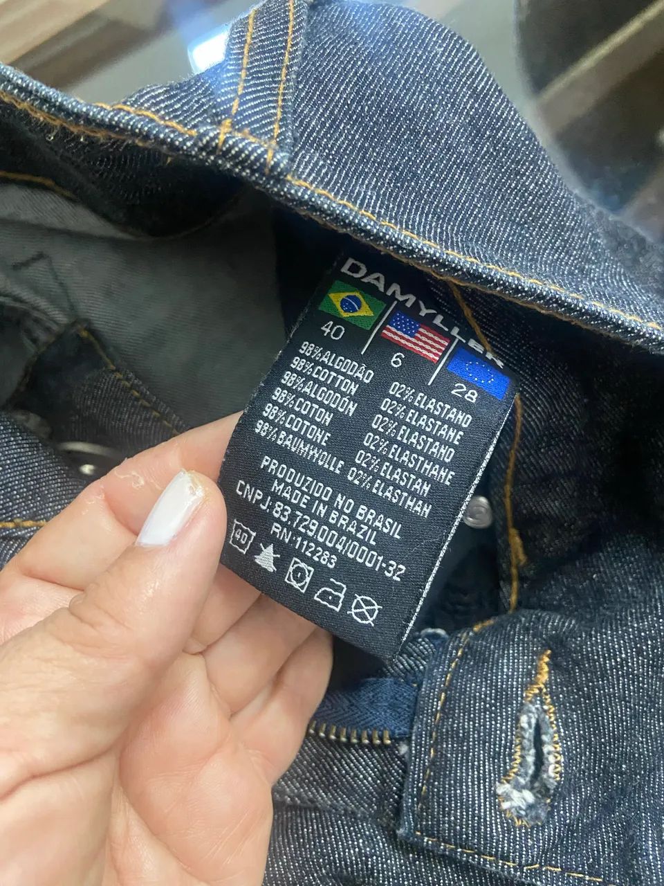 Calça jeans Damyller  - Foto 3