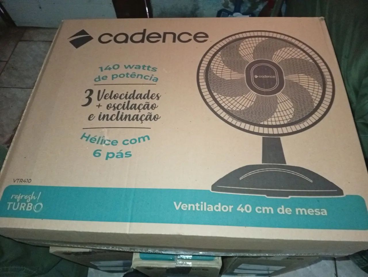 Ventilador Cadence 40 cm turbo  - Foto 4