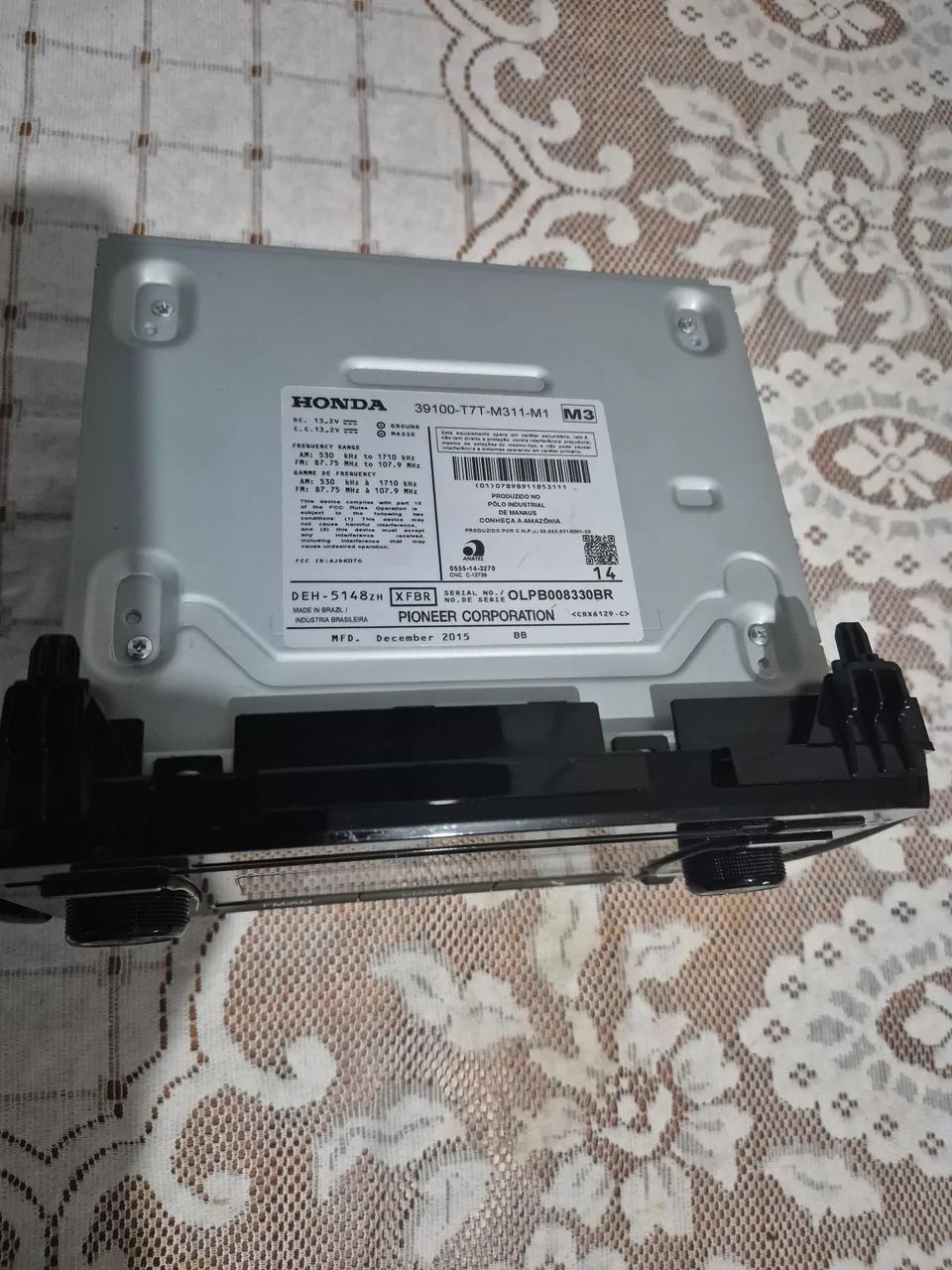 RÁDIO ORIGINAL HONDA 2016 - Foto 5