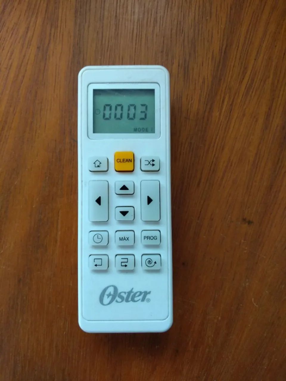 Controle Remoto do Aspirador Robô Oster Keep Clean