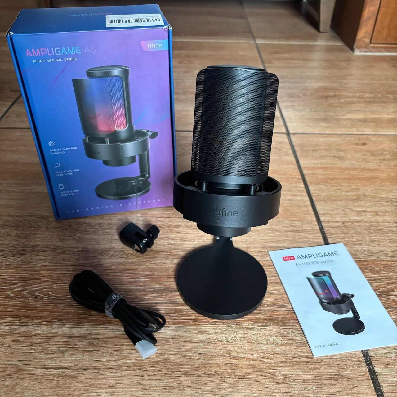 Microfone Gamer Fifine Ampligame A8  - Foto 5