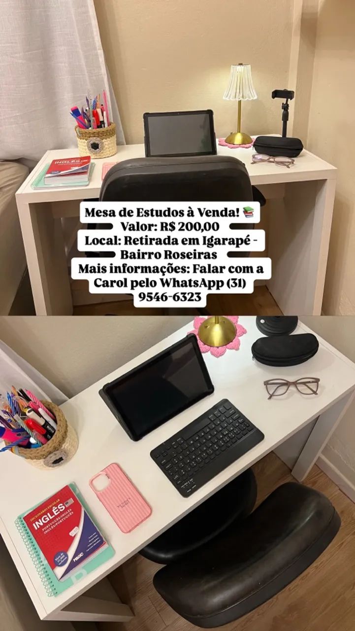 Mesa de estudos 