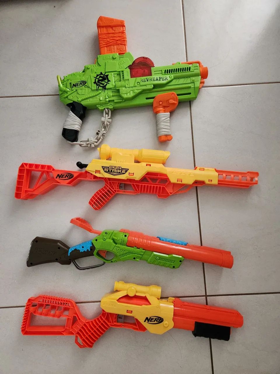 Vende-se Nerf- armas de brinquedo 