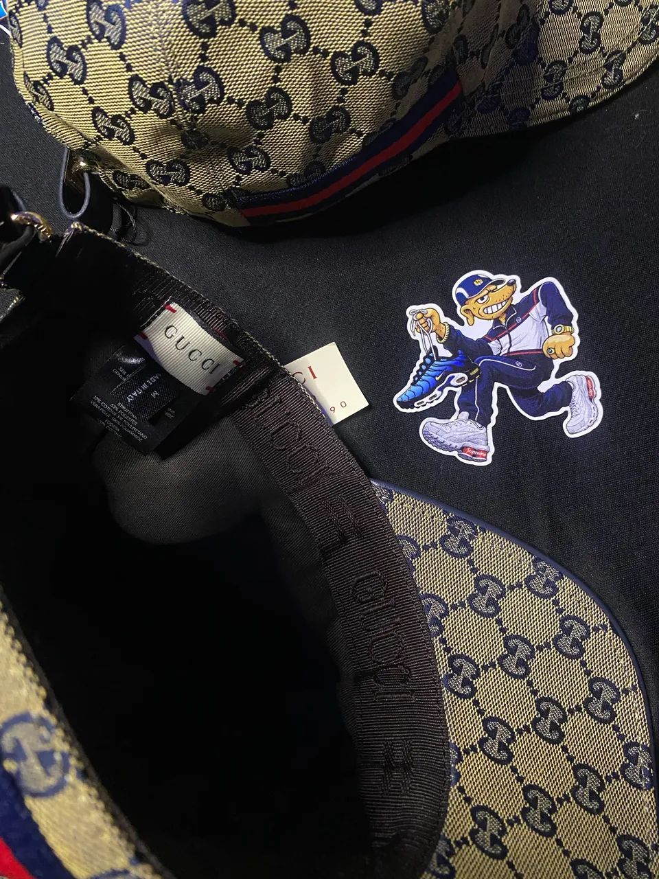 boné gucci cinza importada, na tag - Foto 3