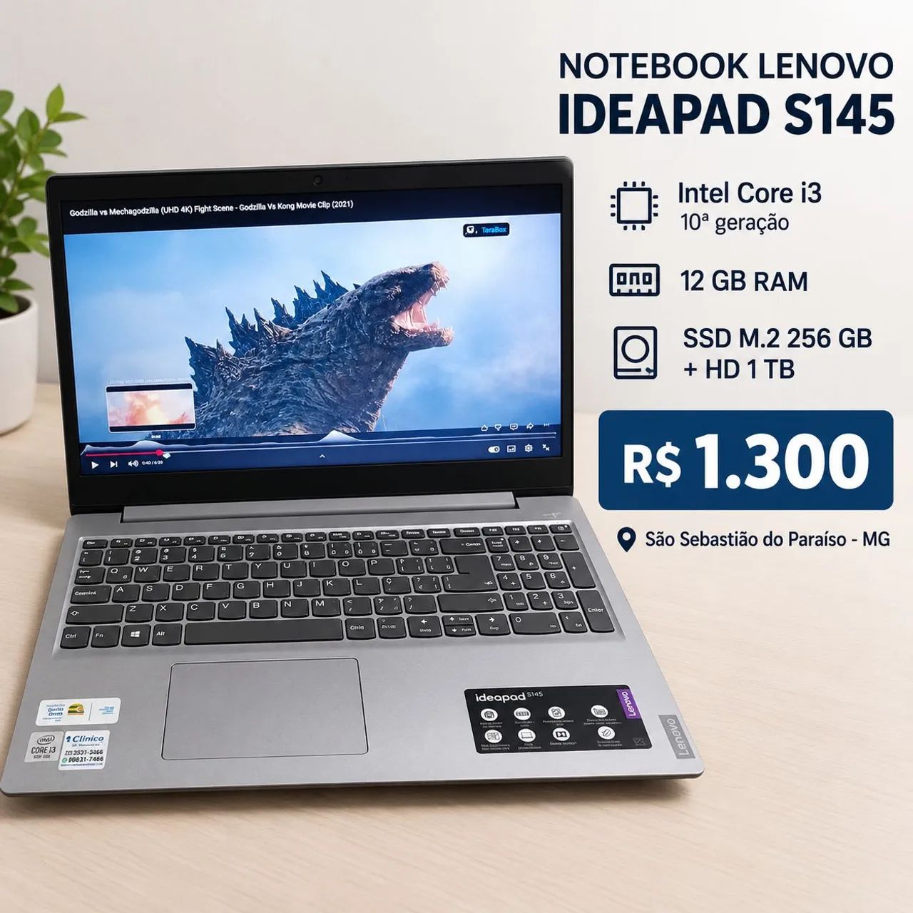 Notebook Lenovo ideapad i3