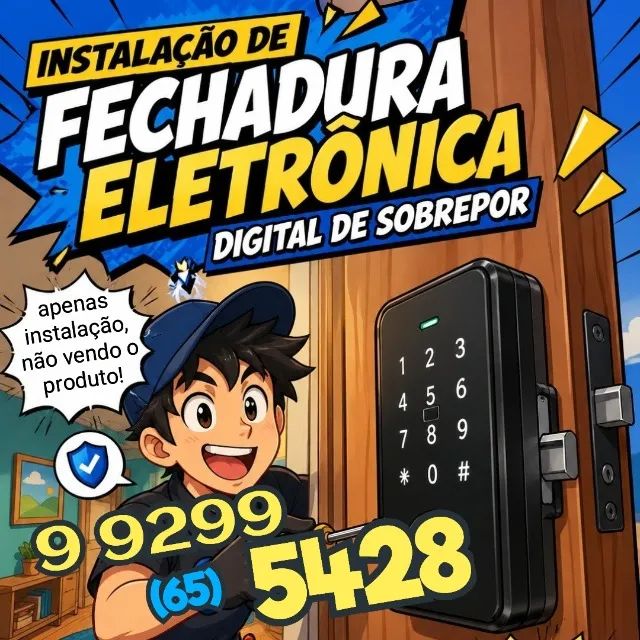 Instalação De Fechadura Eletrônica ### >>