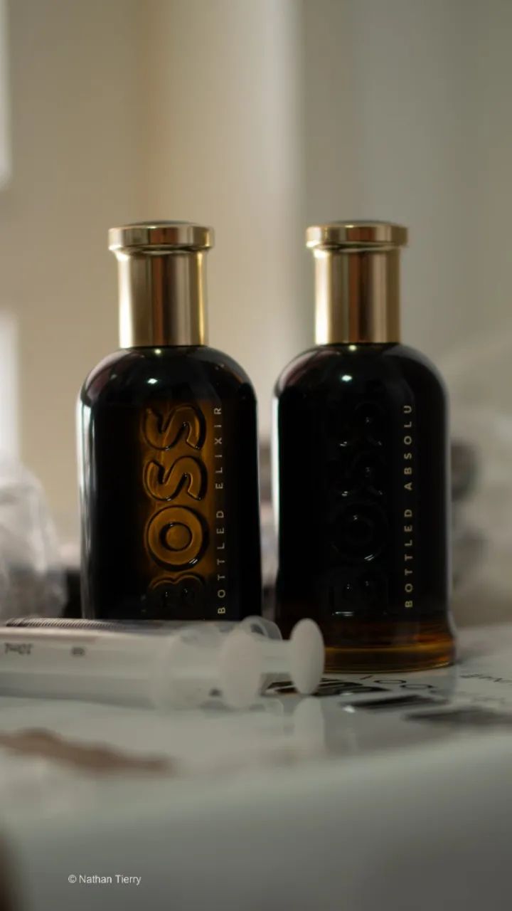 Decantação e desapego perfume Hugo Boss Bottled Elixir e Absolu