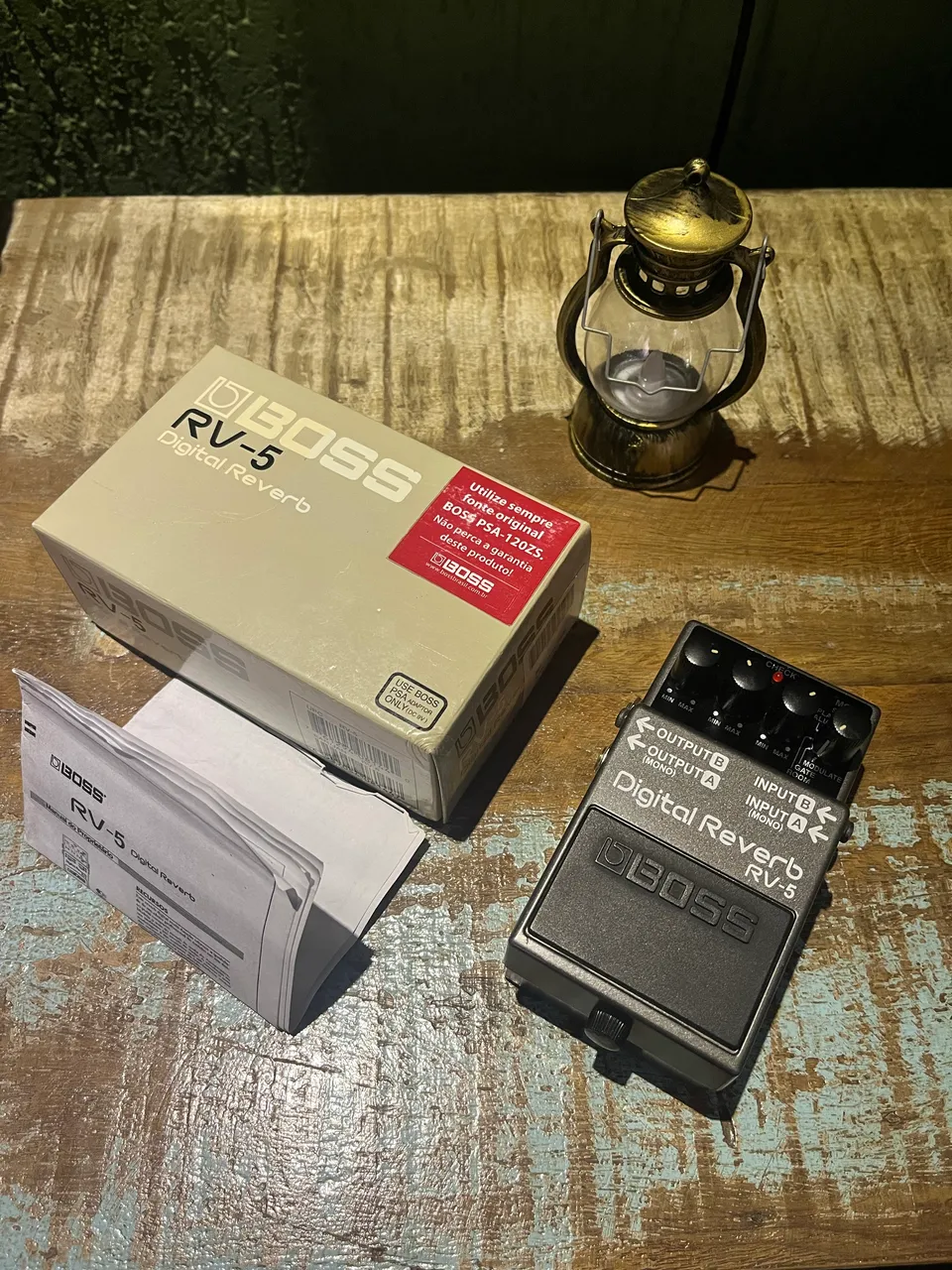 Pedal De Efeito Boss Rv-5 Reverb (Usado) - Instrumentos musicais