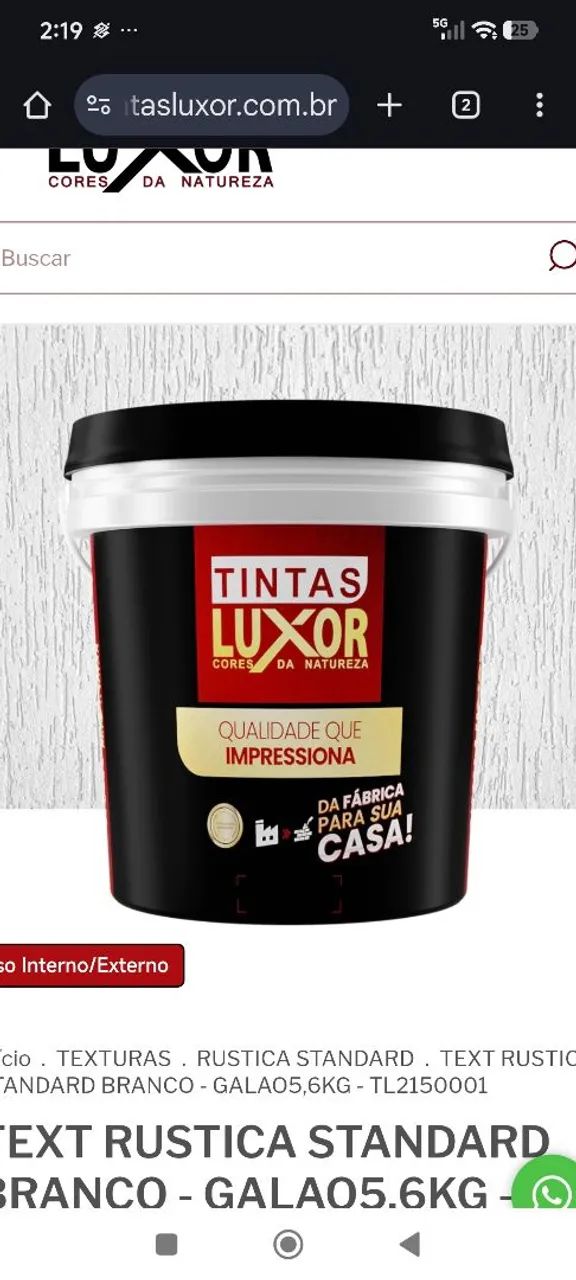 Luxor Smooth Texture Black Urubu Premium