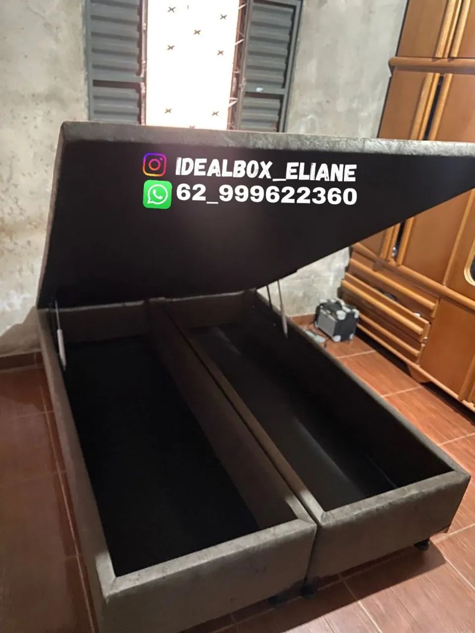 Box baú casal bipartido com PREÇO de FÁBRICA.. - Foto 5