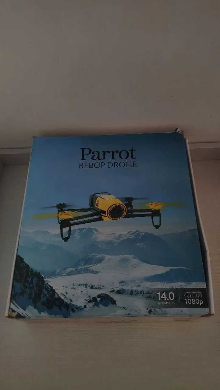 Drone Parrot Bebop Original + Controle FLYPAD + Caixa + Acessórios