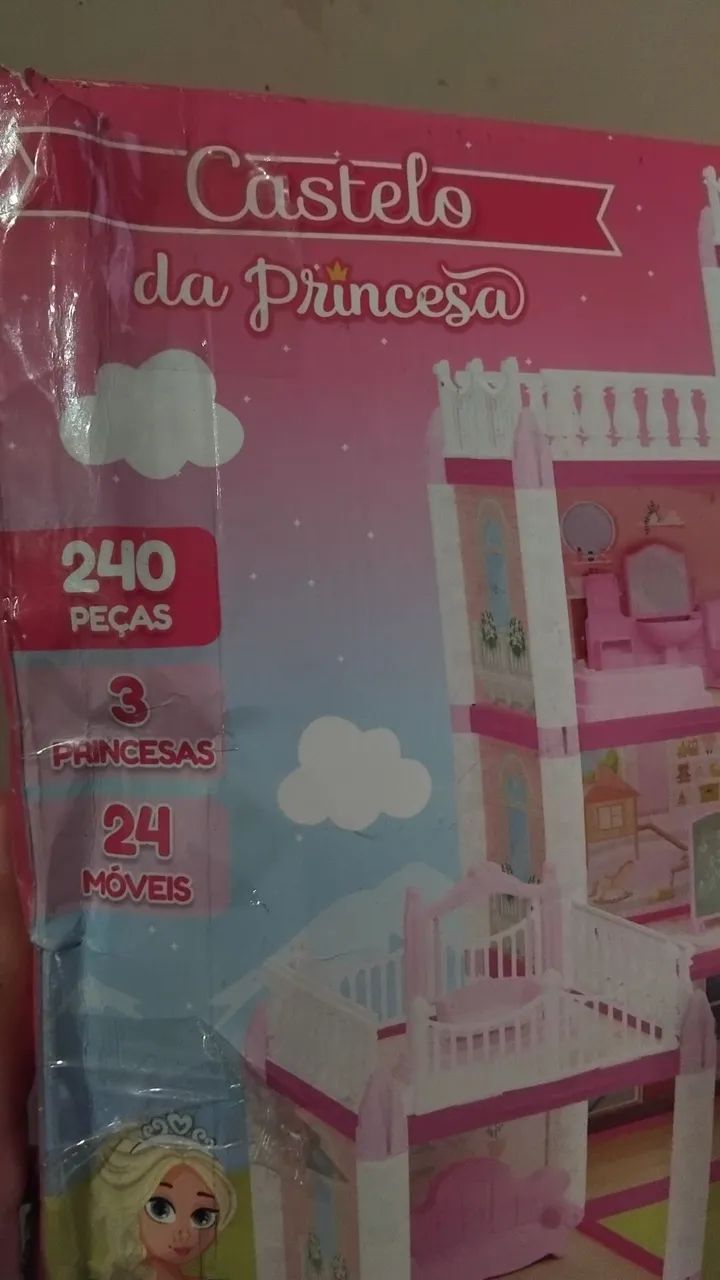 CASA DAS PRINCESAS 240 PEÇAS  - Foto 3