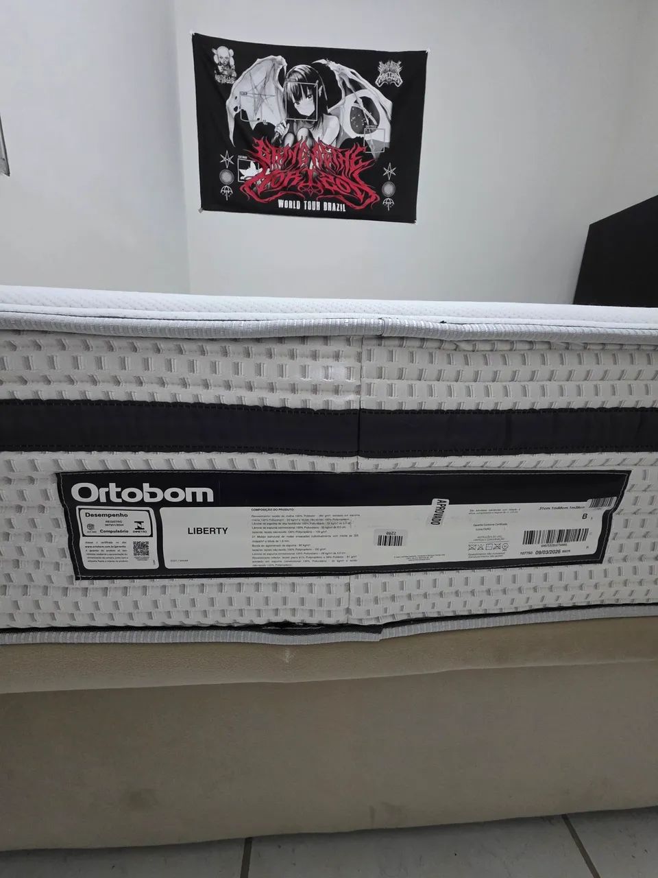 Cama casal Ortobom Liberty - com box baú  - Foto 5