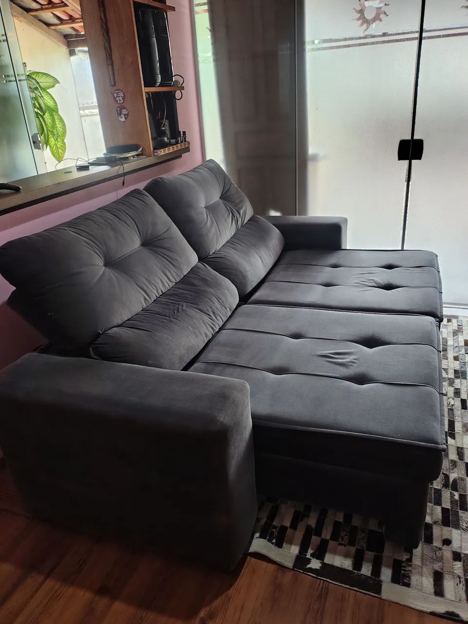 Sofá retrátil 4 lugares 432959064774420485