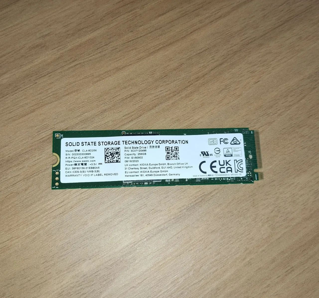 Kit com 2 SSD - NVme 256 GB e NVme 480 GB - Foto 4