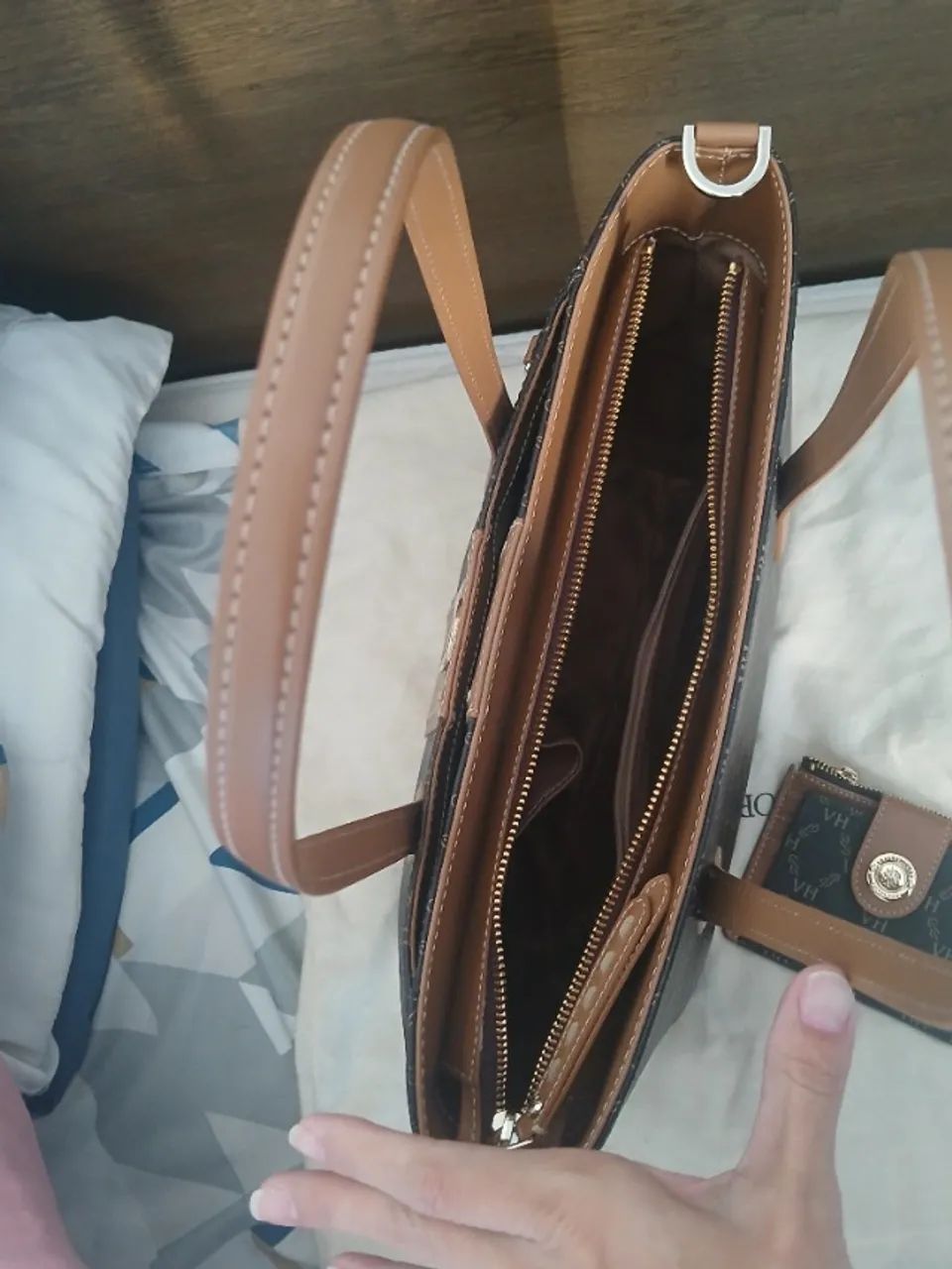 Bolsa victor hugo original nova - Foto 3
