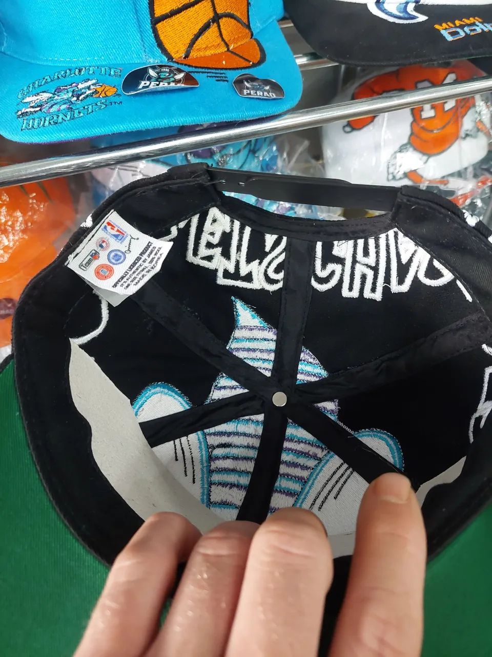 Boné Charlotte Hornets spadem - Foto 5