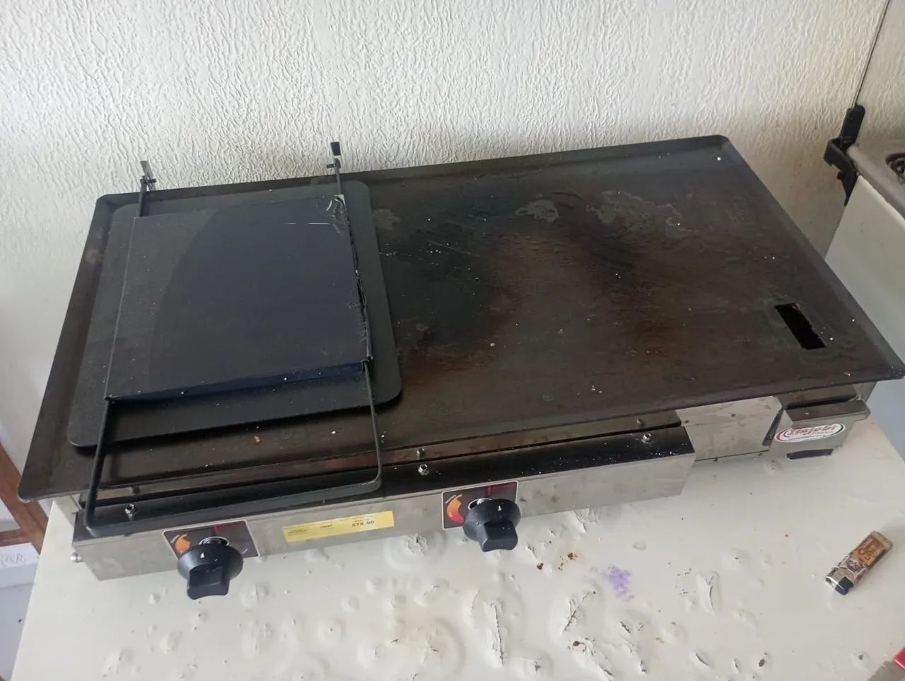 Chapa para hambúrguer 