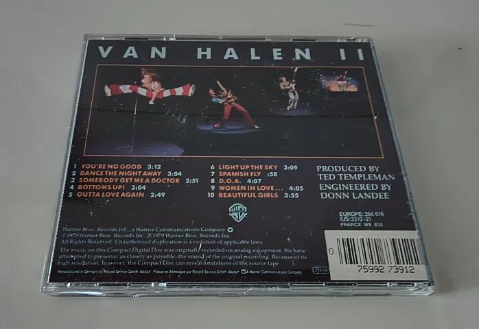 CD Van Halen II - Warner  Bross - Made in Germany - Foto 3