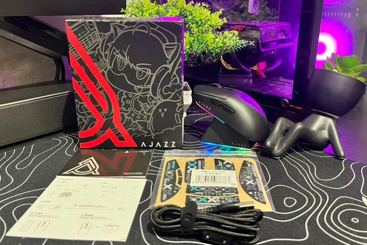 MOUSE GAMER AJAZZ PRETO - Foto 2
