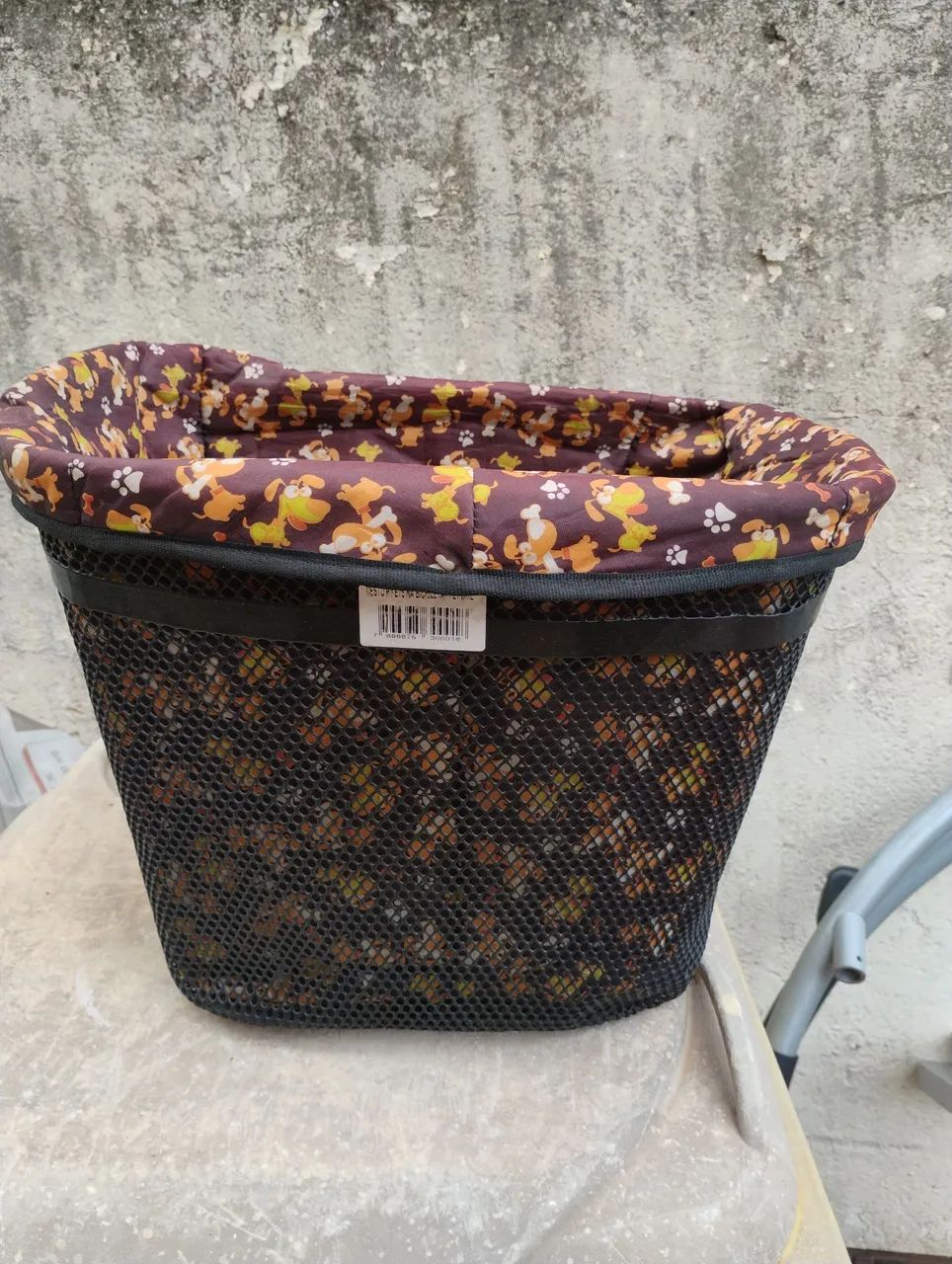 Cesto de bicicleta para pets