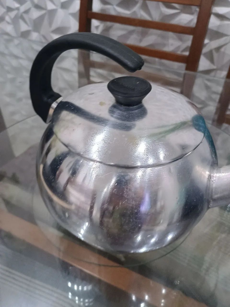 Duo de utensílios alumínio antigo