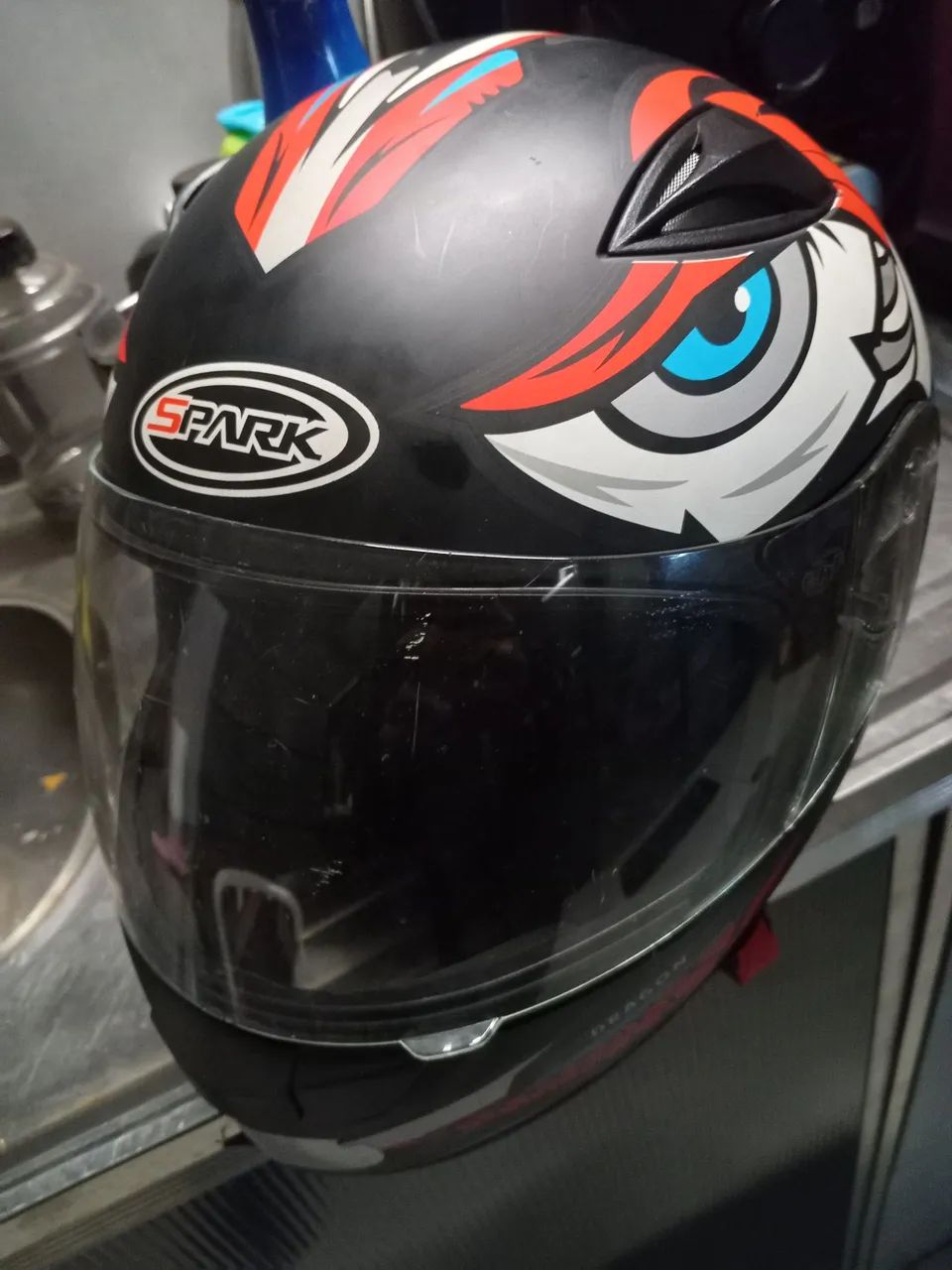 Capacete Spark Dragon E17