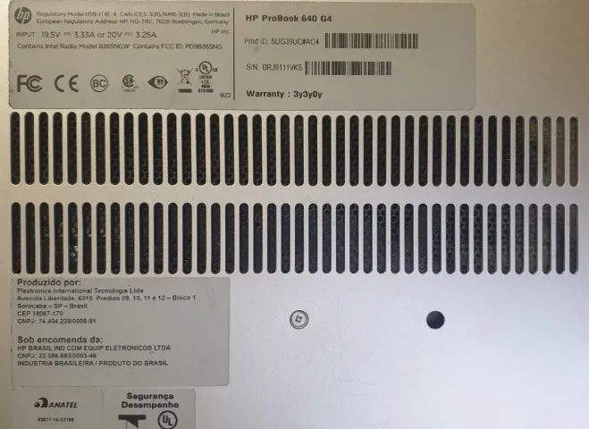 Notebook Hp Probook 640 G4 Core I5 16gb SSD 512  - Foto 5