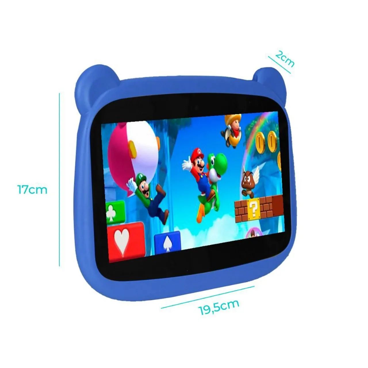 Tablet Infantil 4GB WiFi Bluetooth 7'' ips 2MP Interativo Android 13 - Foto 4