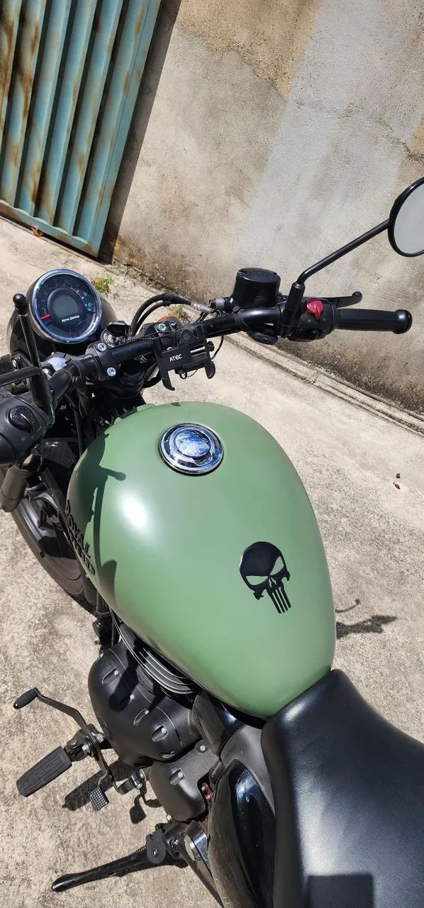 Meteor 350  verde militar