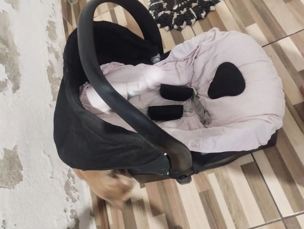 Carrinho Moisés com bebê conforto  - Foto 2