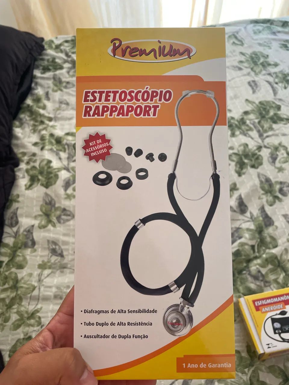 Medidor de pressão e Estetoscópio
