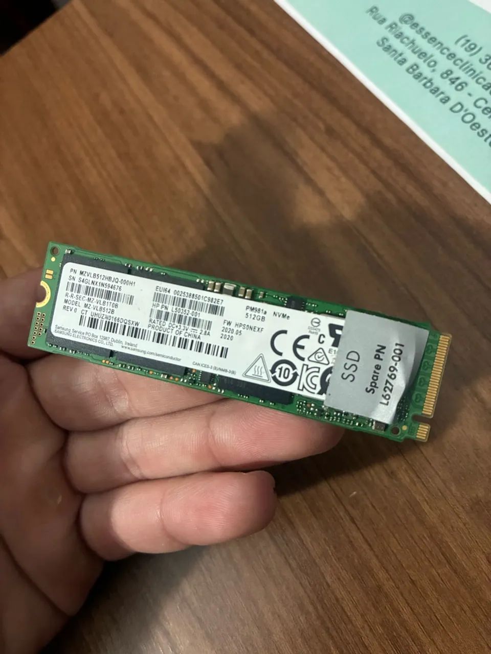 SSD NVMe 512GB  - Foto 4