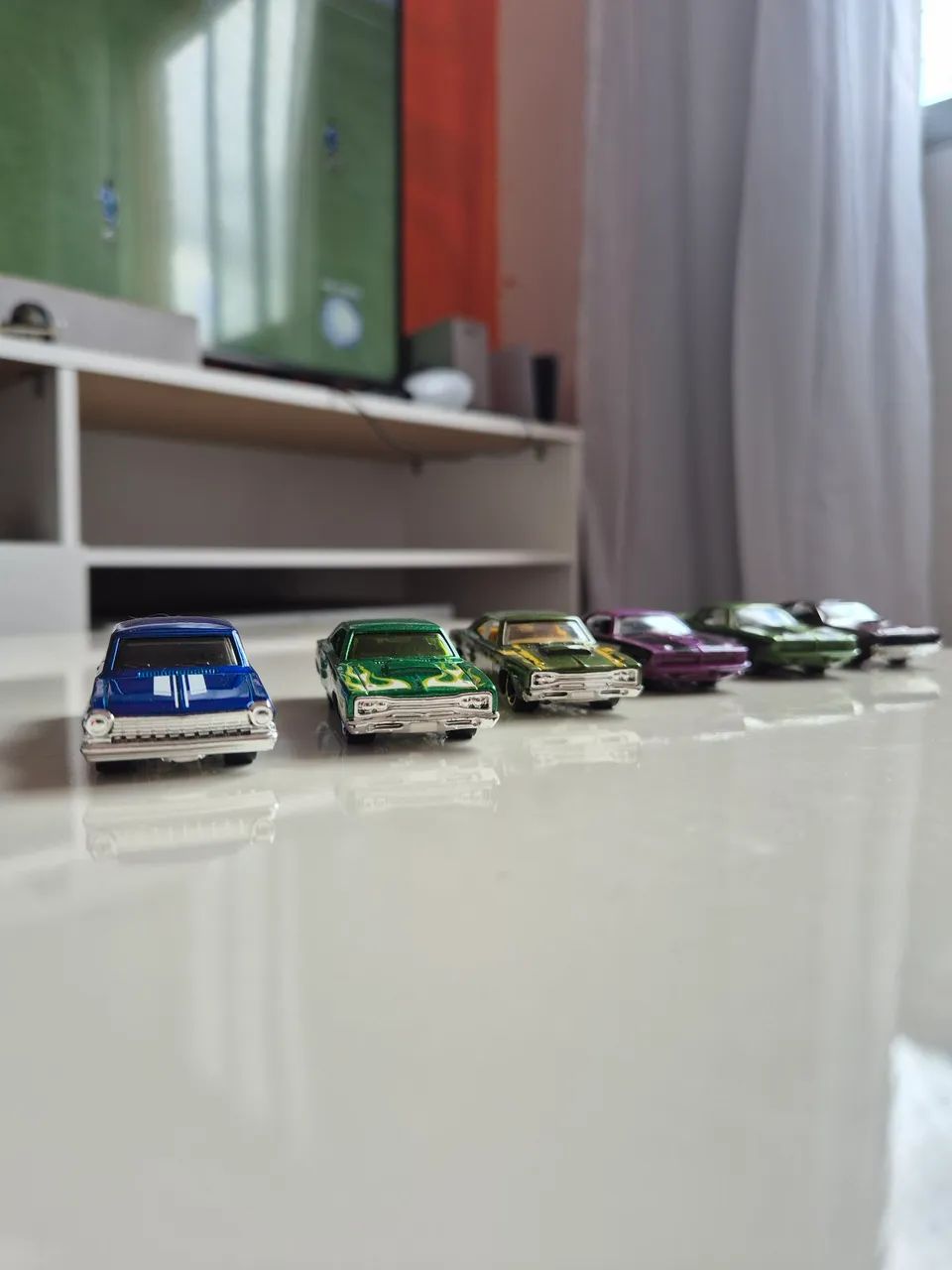 Lote 6 Hot Wheels Muscle Cars - Dodge Charger, Challenger e