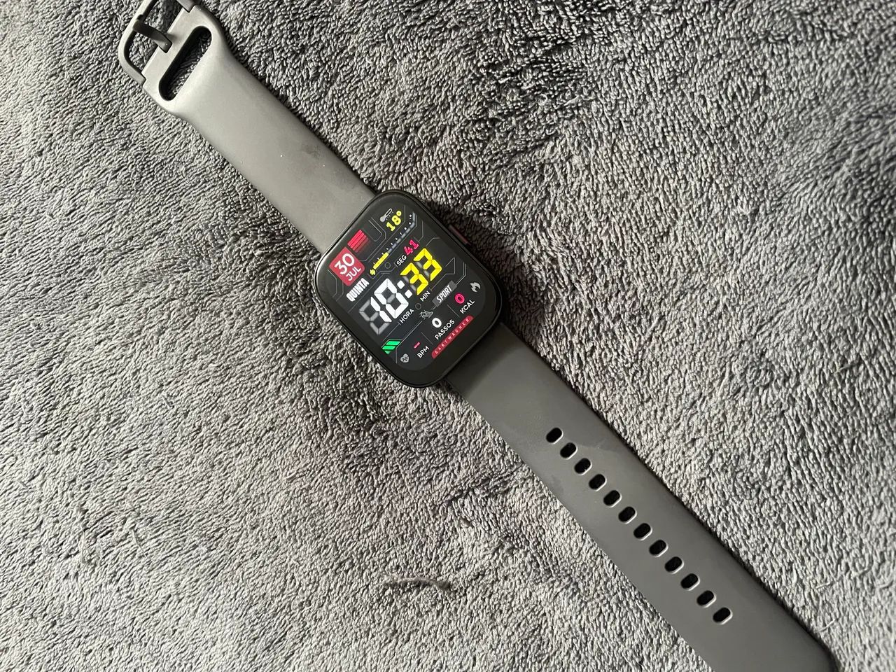 Smartwatch Amazfit Bip 5 Original Preto - Foto 3