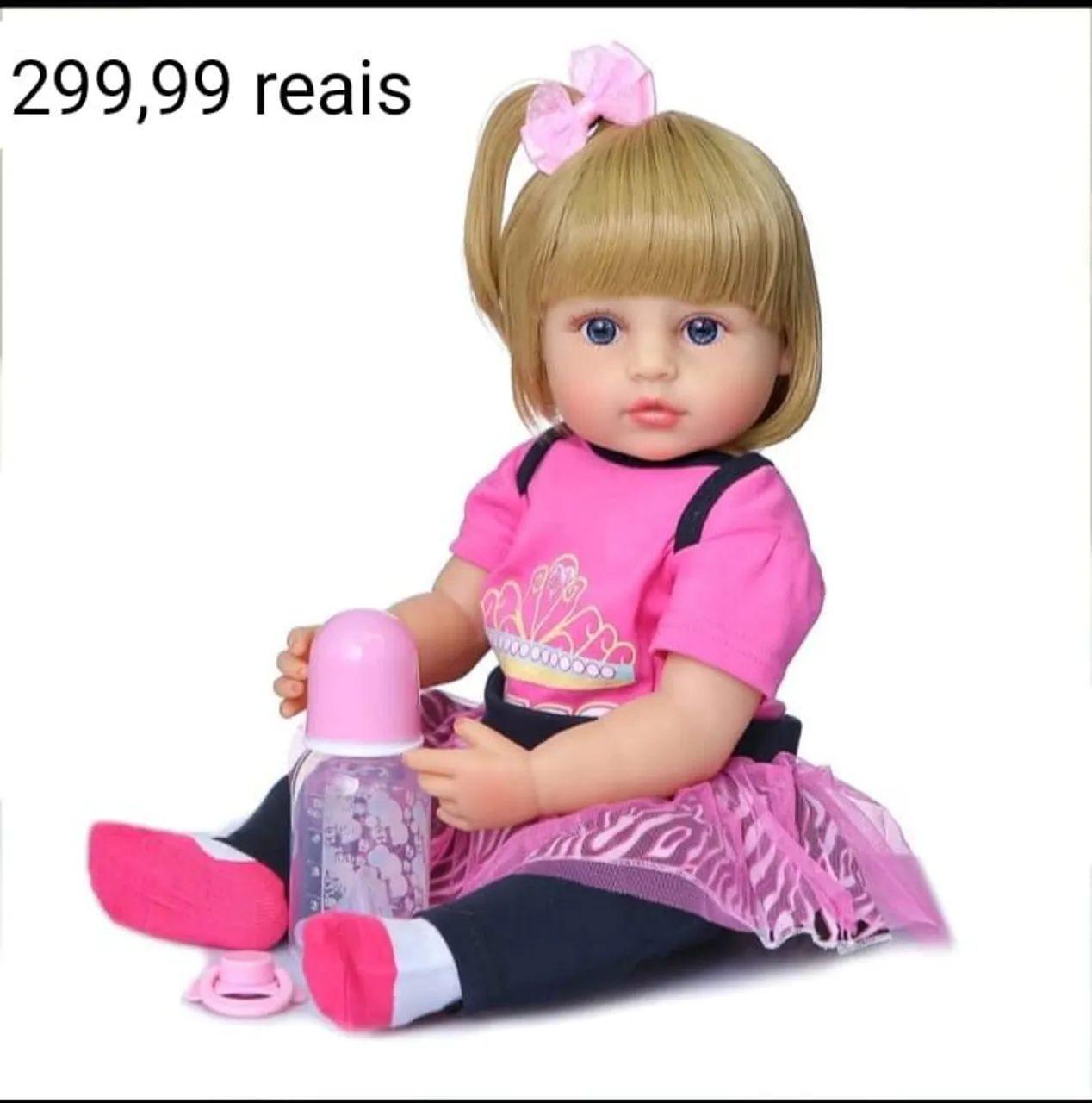 Boneca bebê reborn 