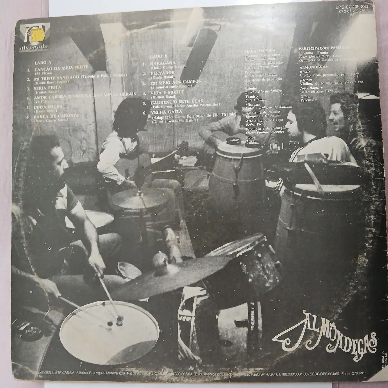  Almôndegas - Vinil - Aqui - Com Kleiton e Kledir - Foto 2