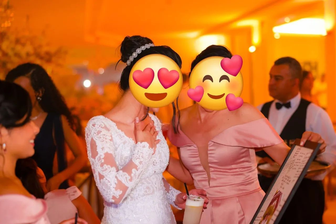 Vestido de festa cor rosê - Foto 2