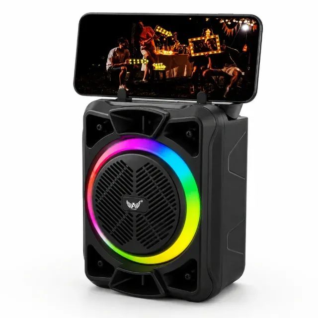 Caixa de Som Bluetooth Altomex RGB 10W - Foto 3