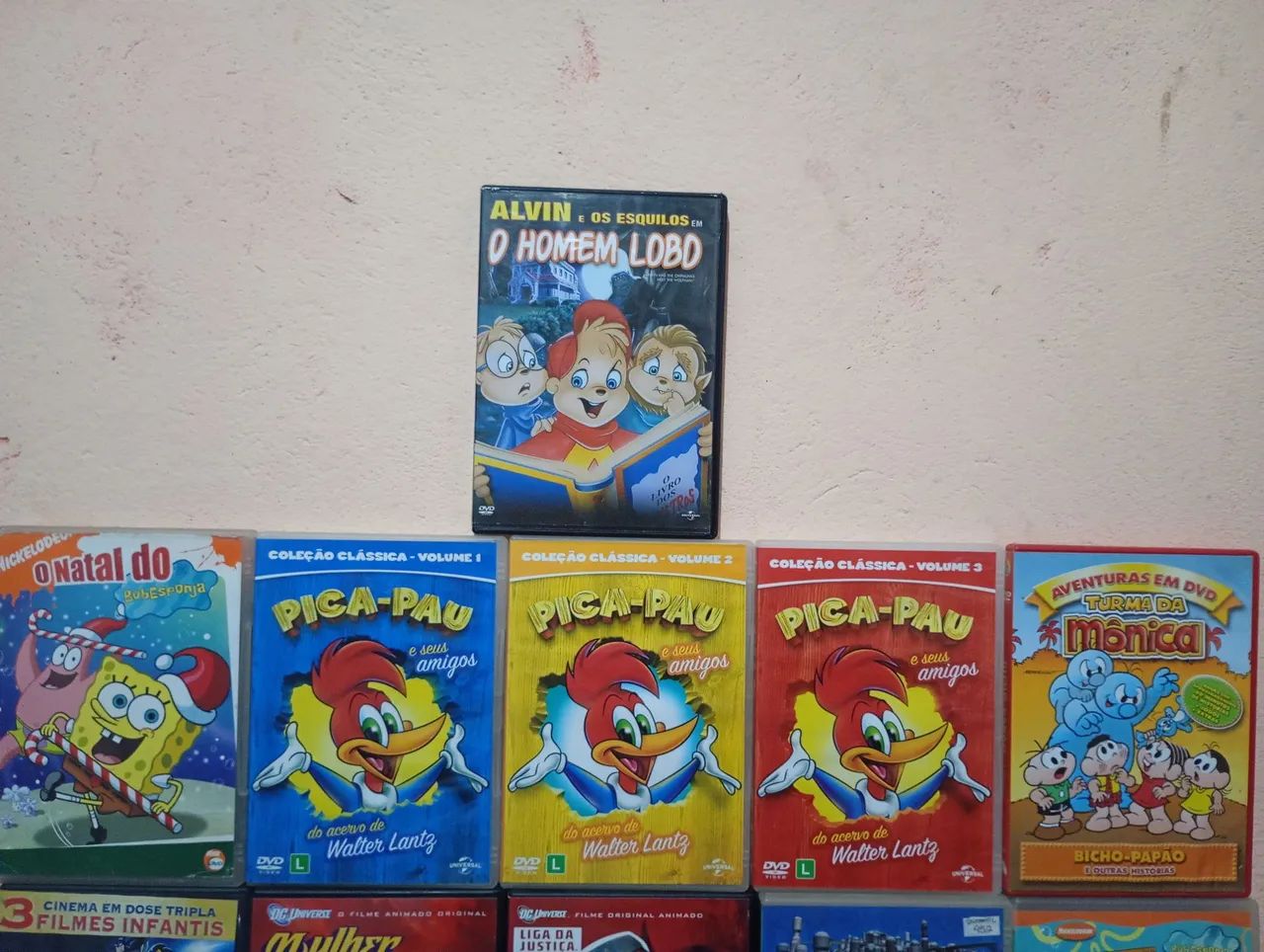 LOTE DVDS - DIVERSOS GÊNEROS DE DESENHOS  - Foto 3